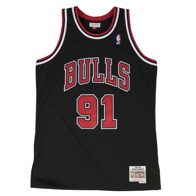Mitchell & Ness Swingman Jersey Rodman Bulls 97-98
