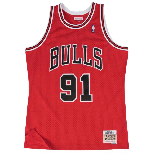 Mitchell & Ness Swingman Jersey Dennis Rodman Bulls 97-98