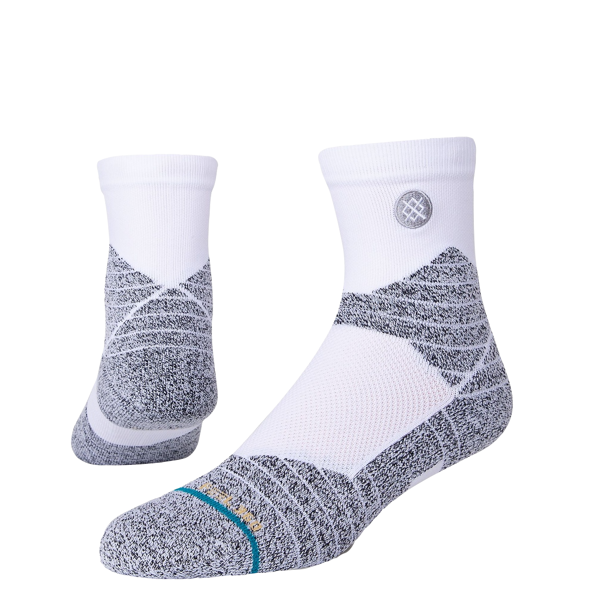 STANCE ICON SPORT QTR WHITE