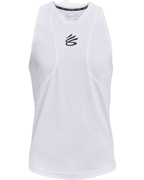 Under Armour Curry Performance Tank White