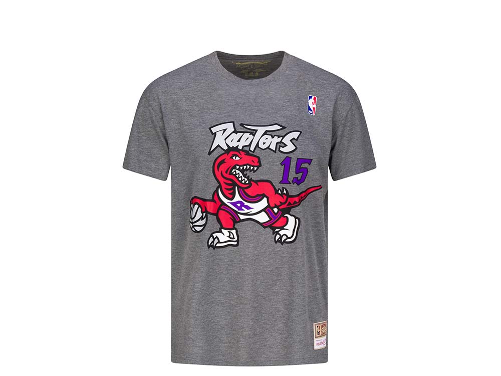 Mitchell & Ness Name & Number Tee Vince Carter Raptors