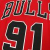 MITCHELL & NESS NAME & NUMBER DENNIS RODMAN ! CROSSOVER RICCIONE