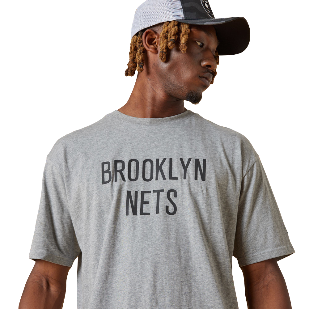 New Era Wordmark Brooklyn Nets Tee