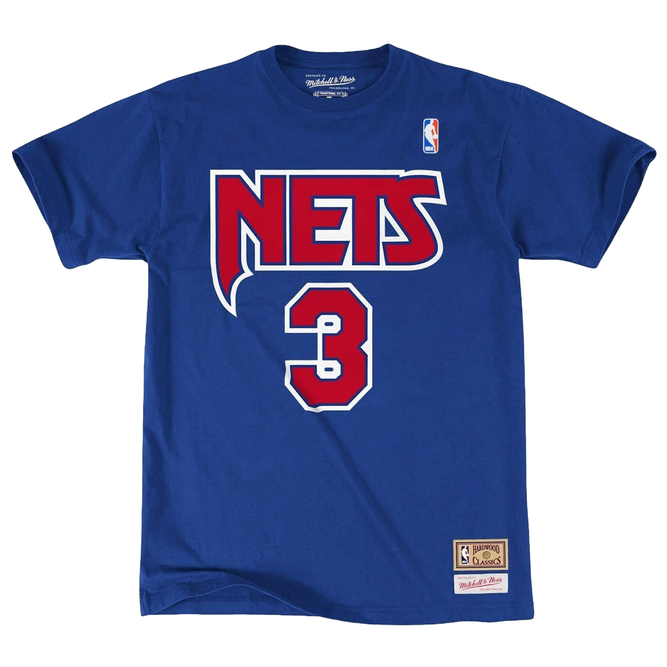 Mitchell & Ness Name & Number Tee Drazen Petrovic New Jersey Nets