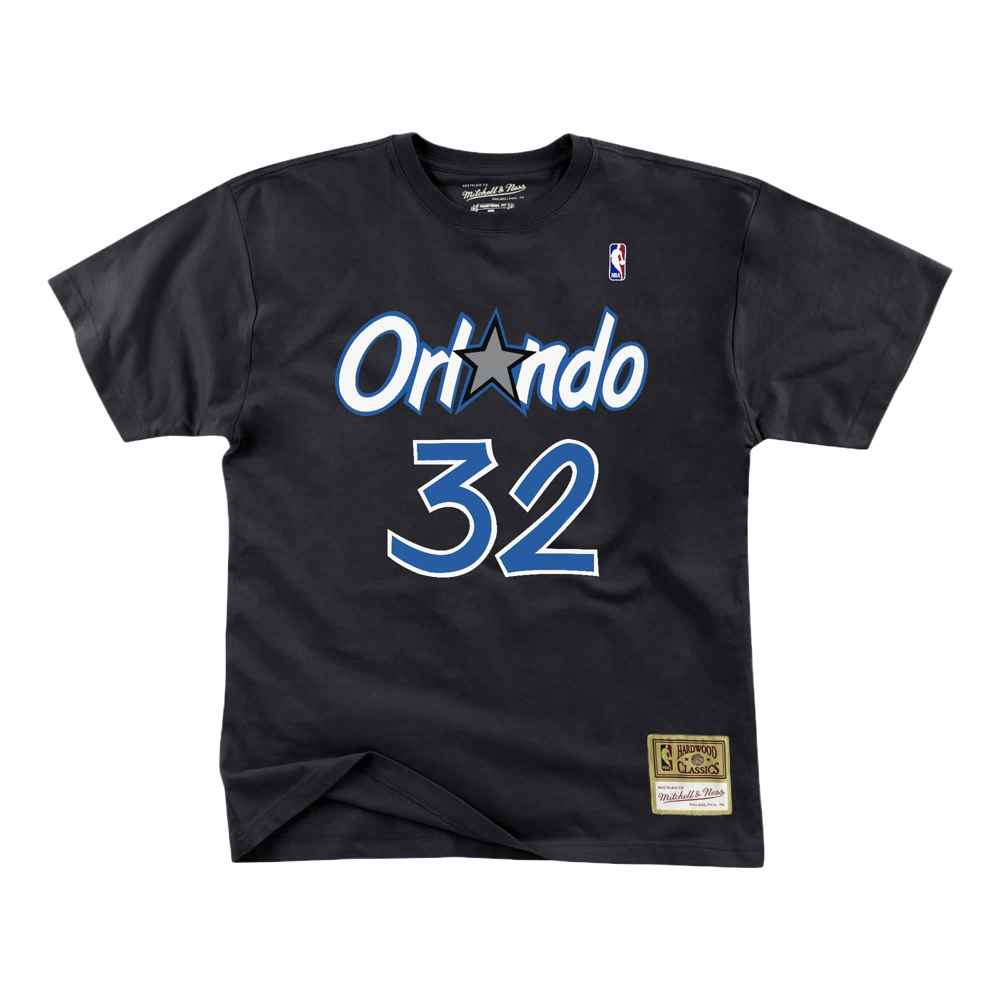 Mitchell & Ness Name & Number Tee Shaquille O'neal Orlando Magic