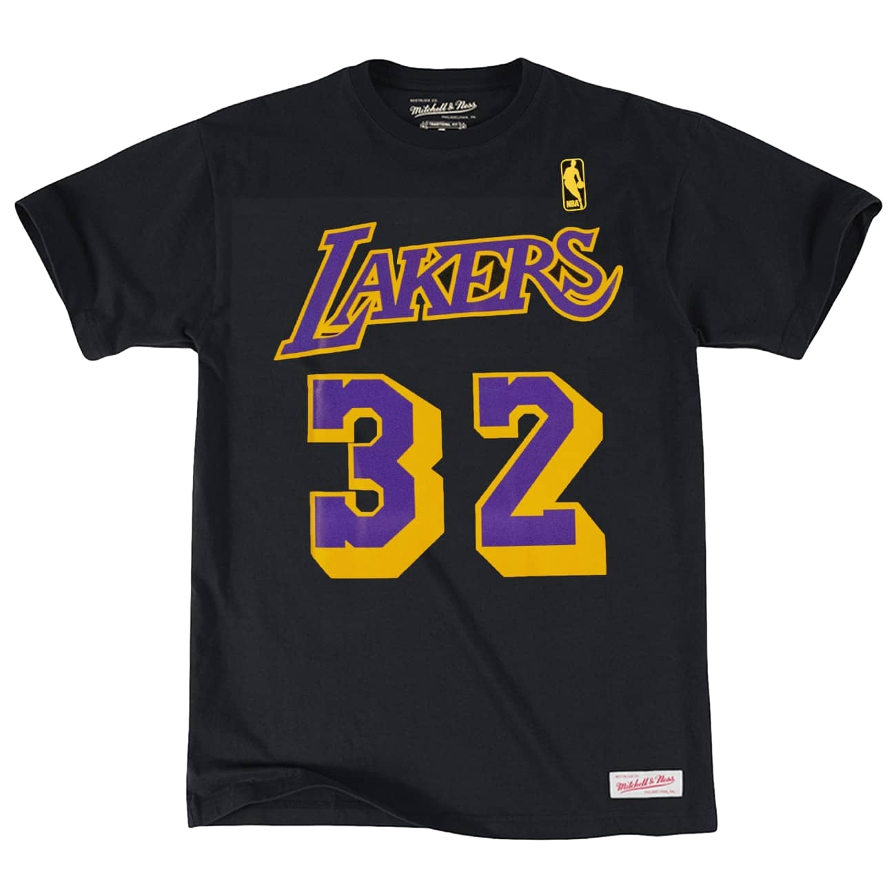 Mitchell & Ness Name & Number Tee Magic Johnson Los Angeles Lakers