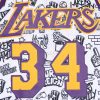 MITCHELL & NESS SWINGMAN JERSEY DOODLE SHAQUILLE O'NEAL | CROSSOVER RICCIONE