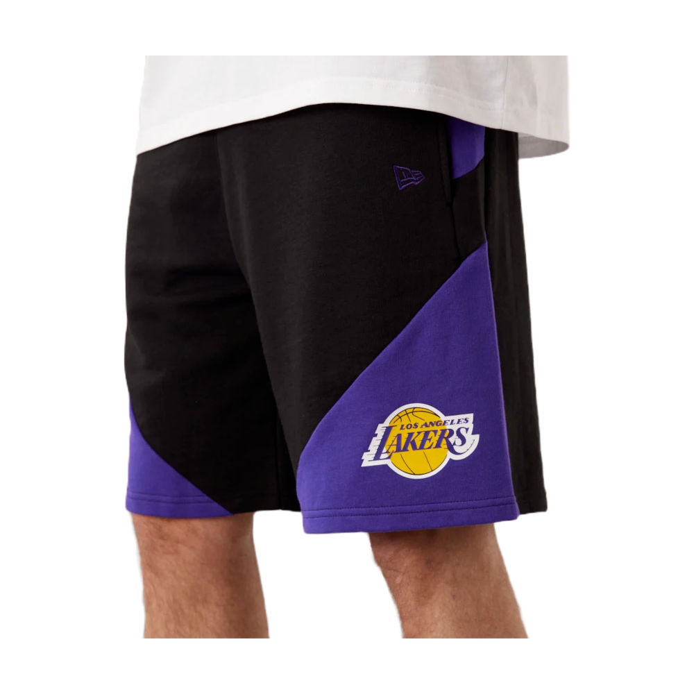 New Era Team Logo Shorts Los Angeles Lakers