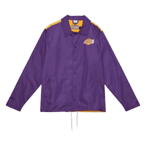 MITCHELL & NESS COACHES JACKET LOS ANGELES LAKERS | CROSSOVER RICCIONE