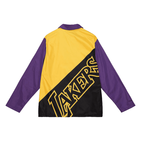 MITCHELL & NESS COACHES JACKET LOS ANGELES LAKERS | CROSSOVER RICCIONE