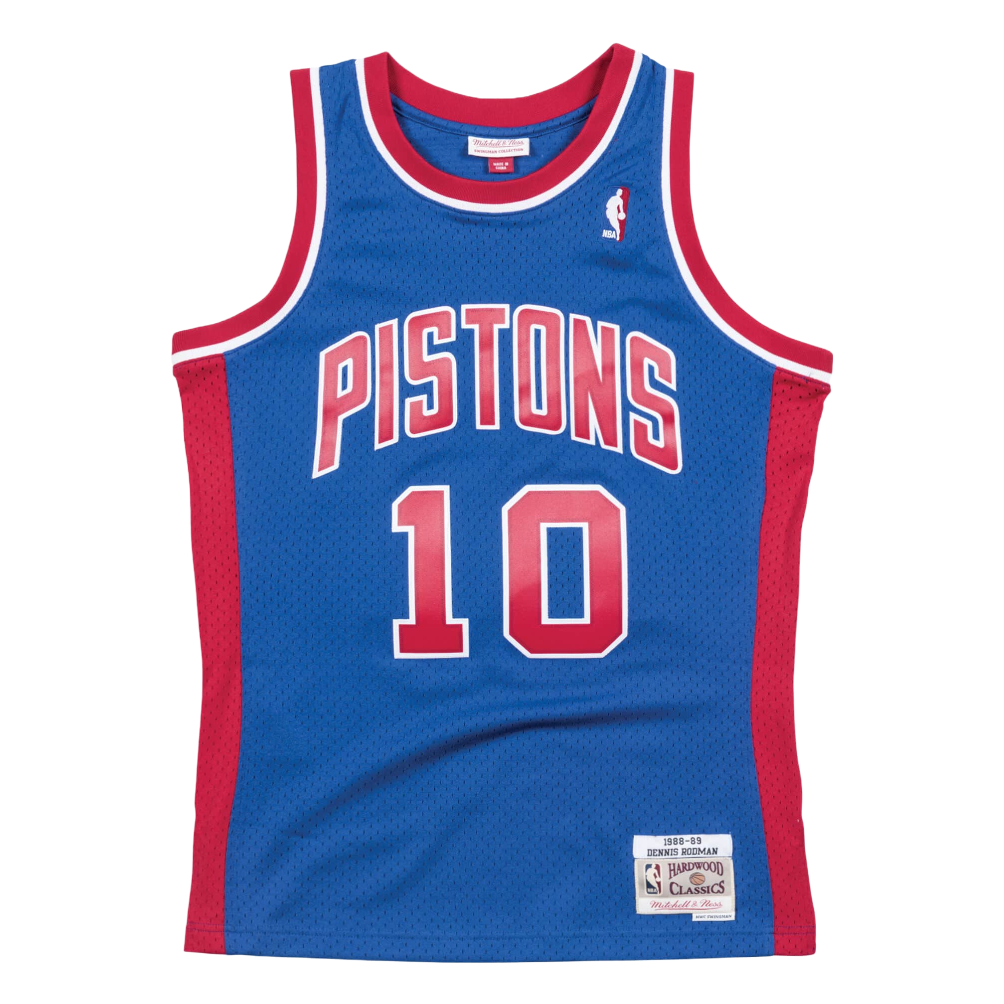 Mitchell & Ness Swingman Jersey Pistons 88 Dennis Rodman