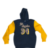 MITCHELL & NESS FASHION FLEECE HOODY SHAQUILLE O'NEAL LAKERS | CROSSOVER RICCIONE