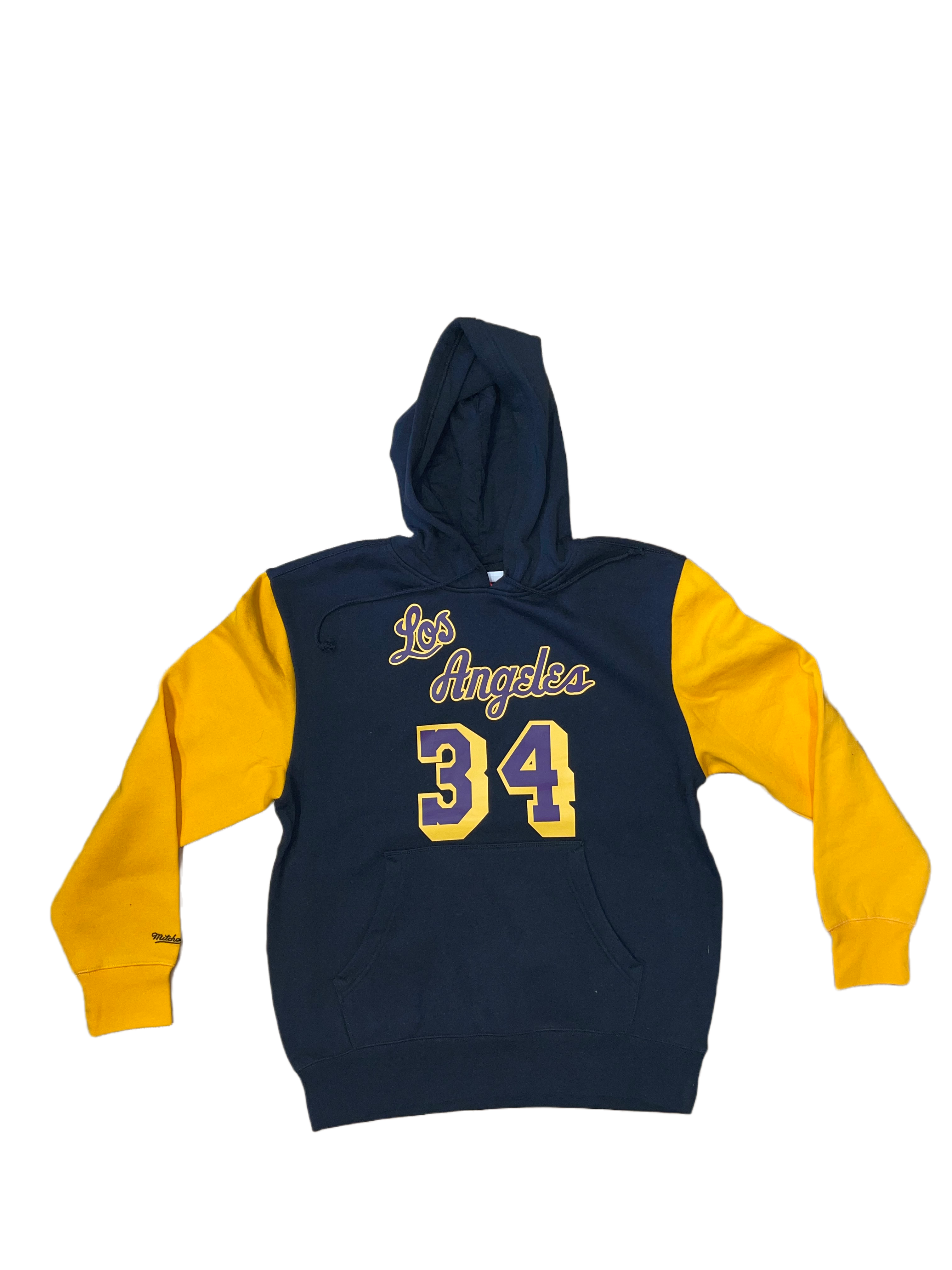 Mitchell & Ness Fashion Fleece Hoody Saquille O'Neal Los Angeles Lakers