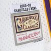 MITCHELL & NESS SWINGMAN jERSEY LOS ANGELES LAKERS 02/03 SHAQUILLE O'NEAL | CROSSOVER RICCIONE