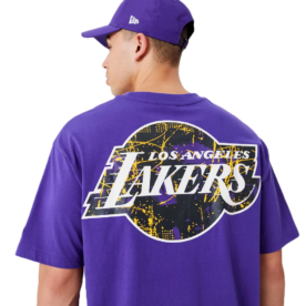 New Era Infill Nba Team Logo Tee Los Angeles Lakers