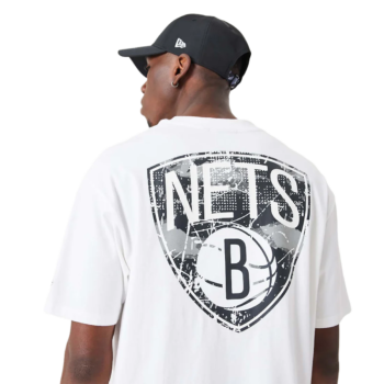 New Era Infill Nba Team Logo Tee Brooklyn Nets