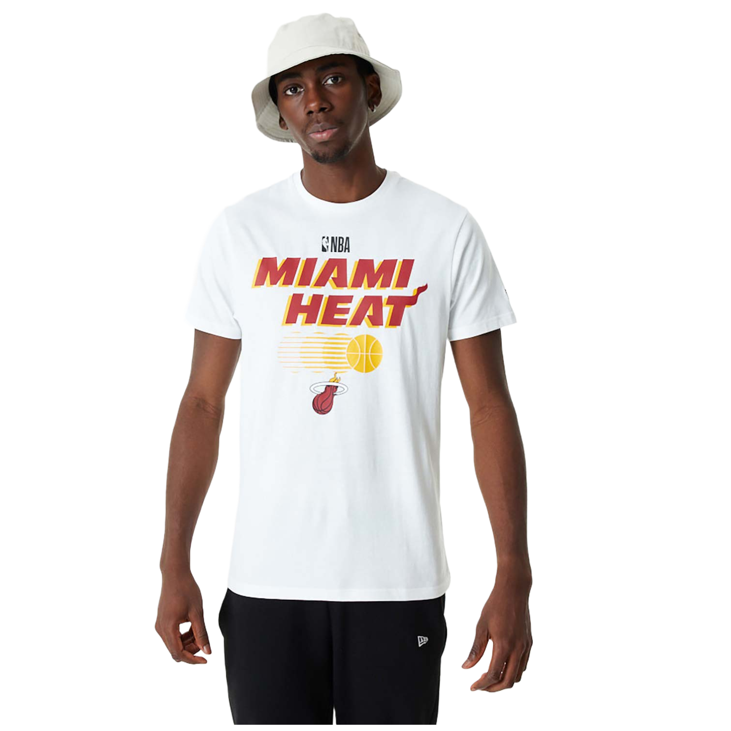 New Era Graphic Tee Miami Heat