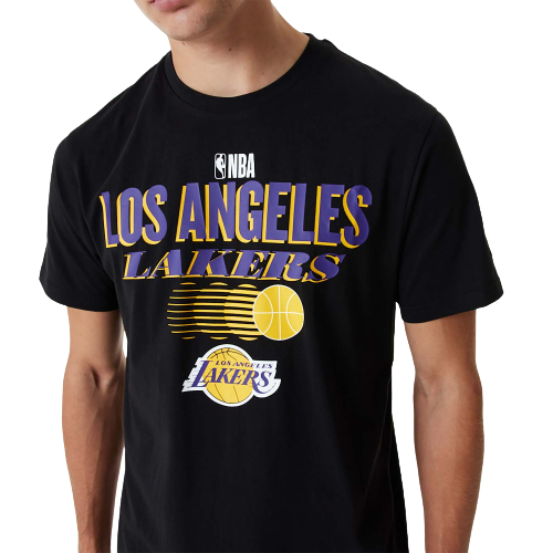 New Era Graphic Tee Los Angeles Lakers