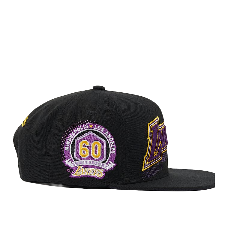 MITCHELL & NESS BIG FACE SNAPBACK LOS ANGELES LAKERS | CROSSOVER RICCIONE