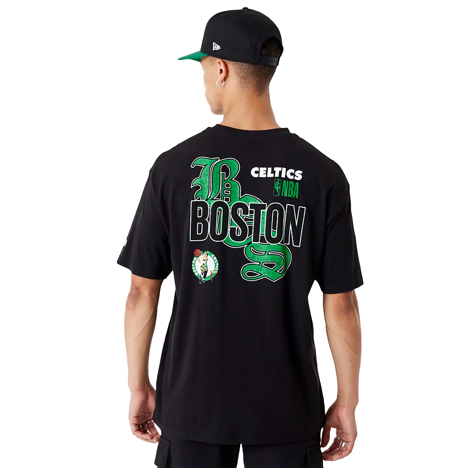 New Era Team Graphic Oversizes Tee Boston Celtics