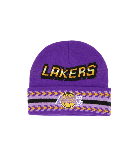 MITCHELL & NESS GAME IN KNIT LAKERS | CROSSOVER RICCIONE